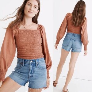 Madewell The Perfect Jean Short in Burnett‎ Wash size 24